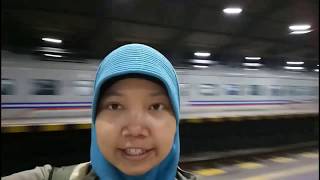 Trip by train - Naik KA Singasari 156 Ke Stasiun Lempuyangan Yogyakarta