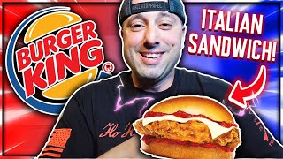 Burger King Italian Sandwich Review