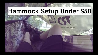 The Best Complete Budget Hammock Setup - Under $50