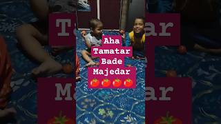 Aha Tamatar Bade Majedar | #kids #kidssong #rhymes #trending #song #cute #shorts #cutebaby #funny