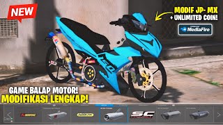 Modif Jupiter MX🔥 Game Balap Motor Modifikasi Lengkap Terbaik Android Grafik HD 2024