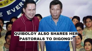 QUIBOLOY, PINAPAGAMIT DIN ANG KANYANG MGA PASTORALS KAY DIGONG?