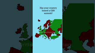 Has your country hosted a G20 summit?