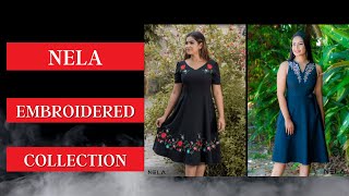 NELA EMBROIDERED DRESS COLLECTION