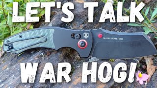 Let's Talk about The Pickled Steel WAR HOG! (SA Designed Knife)