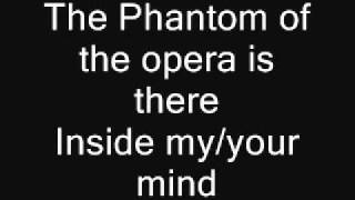 The Phantom of the opera (Lyrics)