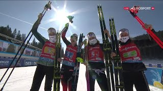 MW IBU WORLD CHAMPIONHIPS BIATHLON. POKLJUKA. SLOVENIA. RELAY COMPETITION. Women 4x6km _20_02_2021