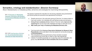 Semantics, ontology and standardisation - P21 Pathway