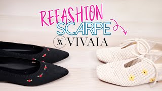 Come personalizzare delle scarpe? | DIY VIVAIA shoes | Un punto alla volta