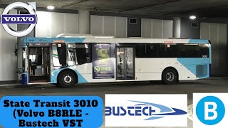 Adam's Trains Vlogs: State Transit Willougby 3010 ST (Volvo B8RLE - Bustech VST - ZF Ecolife)