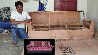 How to Make a 3-Seat Sofa With Wood Frame-3-Seat Sofa Frame Plans with Wood Frame Plans