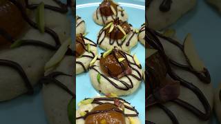 Make Fig & Pistachio Thumbprint Cookies - Easy & Quick - کوکی پسته و انجیر