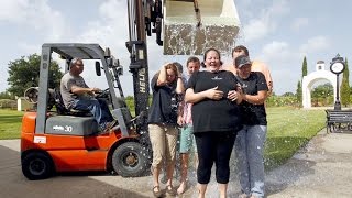 Haak Winery's Ice Bucket Challenge For Santa Fe, TX man with ALS