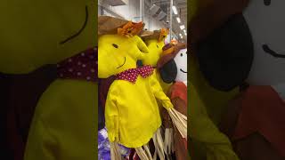 Vlogtober 2024 - Halloween Finds At Home Depot - They Have A Mickey Mouse Scarecrow - So Cute 🥰