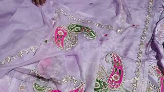 Latest suit hand work // Designer suit hand work