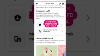 pemain FB pro harus tau ini tips buka dasbor profesional