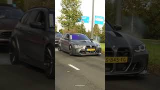 How to use your overpowered BMW M3 Touring in a traffic jam