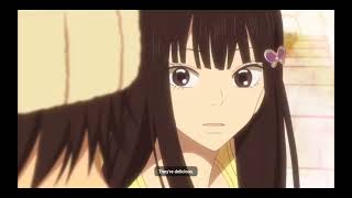 They dating and finally Sawako give Kazehaya the chocolate #kiminitodoke #anime