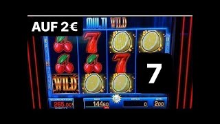 Multi Wild zocken auf 2€ 🤑 MERKUR Magie Spielhalle Casino Novoline SPIELOTHEK  Freispiele slots