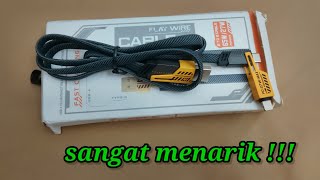 INI KAN YG KALIAN CARI !! Review Kabel Fast Charging 15ribu