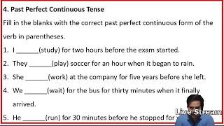 TENSE PART-4 BY DIVYANSH SIR