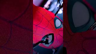 Spiderman makes his suit 🔥 Edit #shorts #short #spiderman #viral