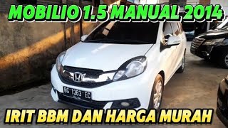 JUAL MOBIL BEKAS HONDA MOBILIO MANUAL 2014 || HARGA MOBIL JUAL SANGAT TERJANGKAU