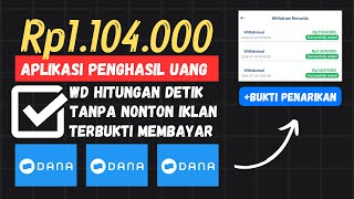 Belum Viral💸 Aplikasi Penghasil Uang Saldo Dana Tercepat 2024 Terbukti Membayar | Apk Penghasil Dana