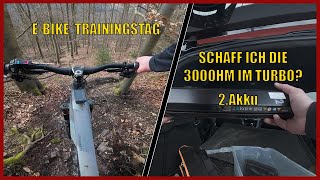 Trainings V-Log 1 - 2 AKKUS = 1500wh OHNE PAUSE LEER GESAUGT! - wieviel HM sind drin?