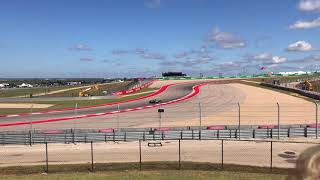 2017 U.S. Grand Prix warm up laps