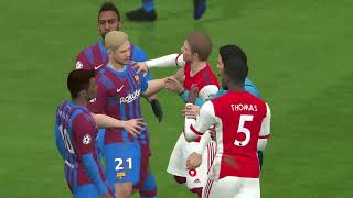 Pro Evolution Soccer 2017 2023!! Barcelona vs Arsenal full game