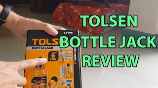 TOLSEN Bottle Jack REVIEW (65406).