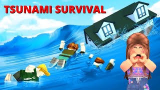 Roblox -  JOGANDO TSUNAMI SURVIVAL🌊