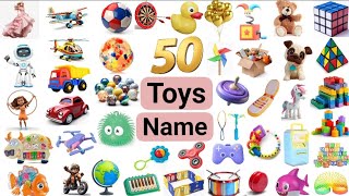 Toys Vocabulary II 50 Toys Name In English With Picture II Collection of Toys for kids I