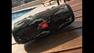 Unboxing JBL CHARGE 3 - melhor caixa de som bluetooth