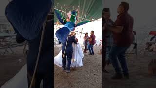 Así bailan los novios en Santiago Apóstol, Ocotlán Oaxaca