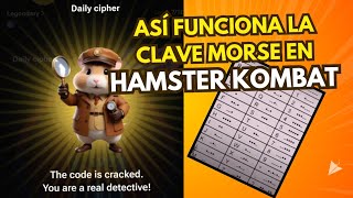 Clave Morse en Hamster Kombat (tutorial)