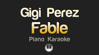 Gigi Perez - Fable (Karaoke)