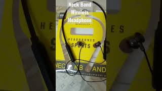 Neck Band Wireless Headphone Classic