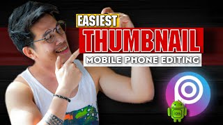 How to make thumbnail using Mobile phone? | Pics art editing tutorial