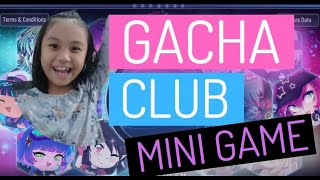 Gacha Club Mini Games , memainkan mini game klub gacha