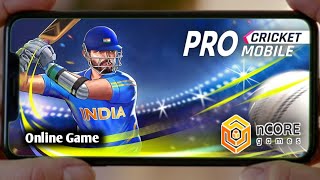 Pro Cricket Mobile - Android Gameplay| pro cricket mobile (batting /bowling) | apk