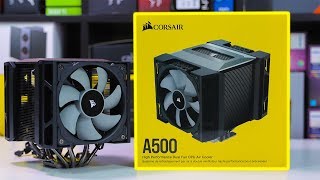 Corsair A500 Air Cooler Review - Noise & Temp Test