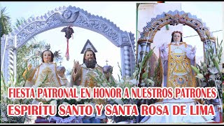 GRAN FESTIVIDAD EN HONOR A PATRON ESPITU SANTO Y SANTA ROSA DE LIMA ANTIOQUIA 19/05/2024 RICO TUTANA