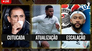 CORINTHIANS x CRUZEIRO: ESCALAÇÃO E DESFALQUES | ENTREVISTA: RAMÓN DÍAZ CUTUCA VASCO | E O PALÁCIOS?