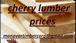 cherry lumber prices, redwood lumber prices