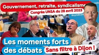 Un débat vif et direct 😱  Luc Bérille et Luc Farré au congrès interpro. de Bourgogne-Franche-Comté !