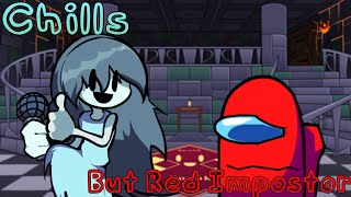 Red Imposter Just Met a Ghost Girl (Chills But Red Impostor Sings it)