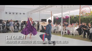 Baile de exhibición de S.M. Camila I, reina del III Selectivo del Club Libertad   Filial Mala