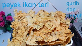 KUE LEBARAN YANG WAJIB ADA || CARA MEMBUAT PEYEK IKAN TERI RENYAH TAHAN LAMA ANTI GAGAL